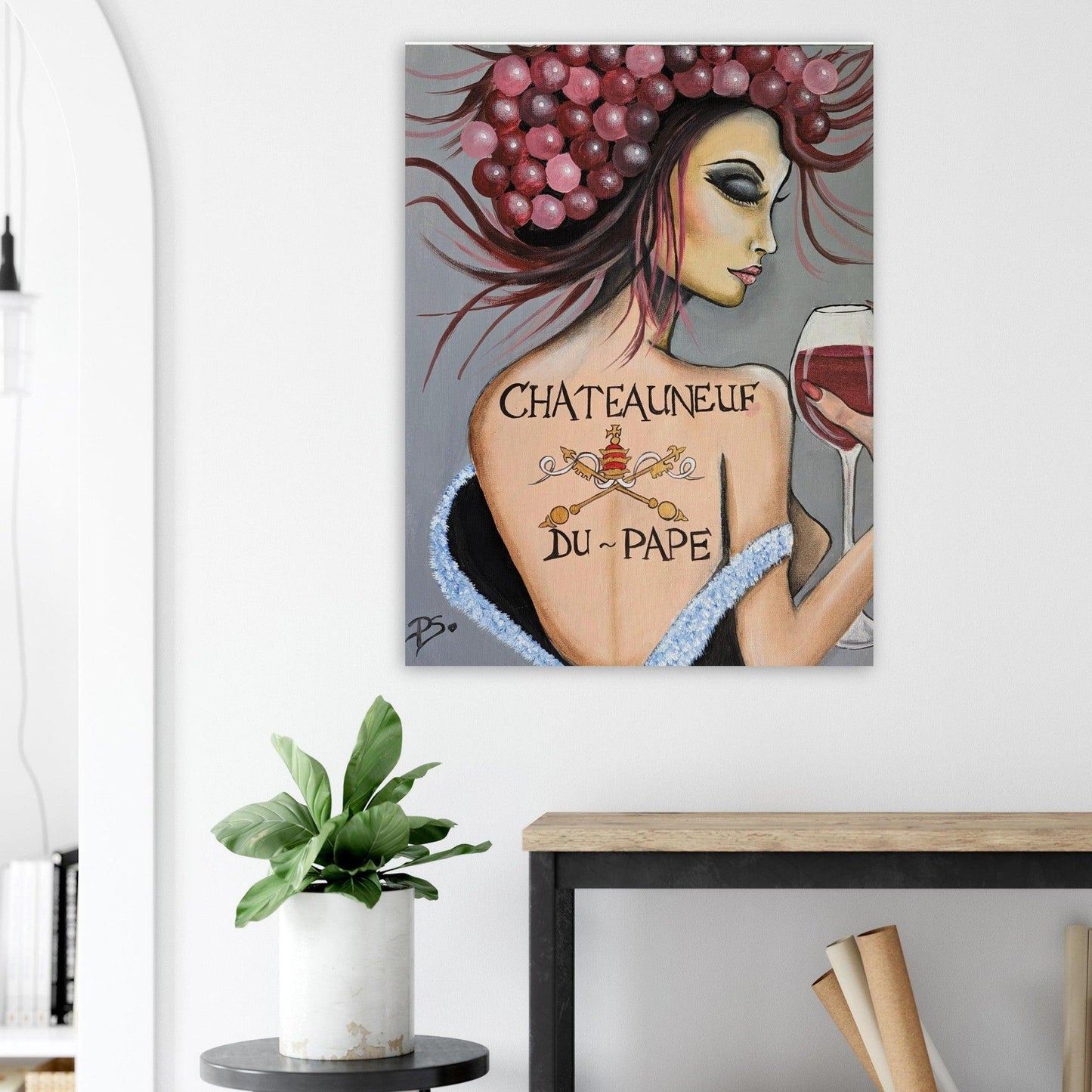 French wine Lover - Prints - Boozenbabes