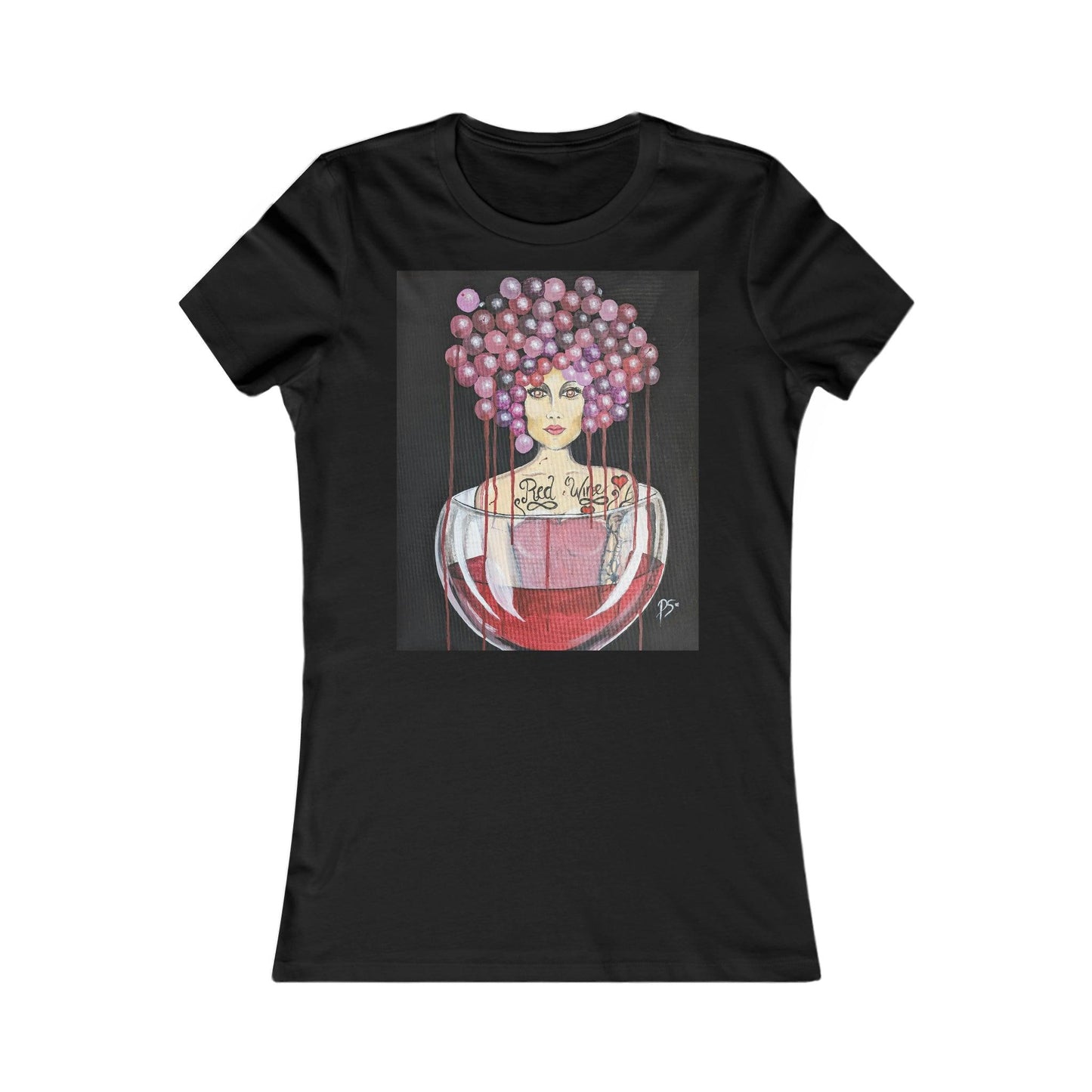 Red wine Lover - Women's Favorite Tee - Boozenbabes