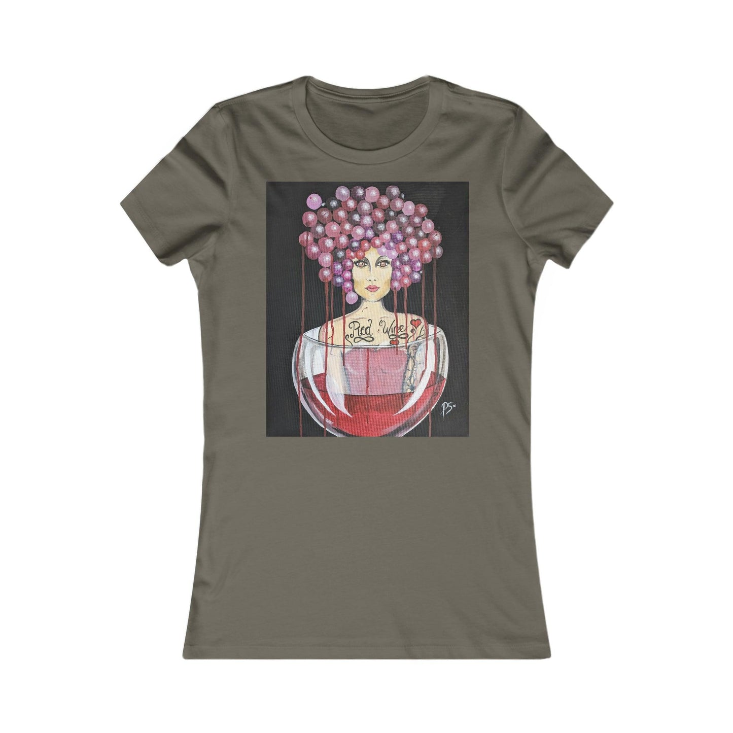 Red wine Lover - Women's Favorite Tee - Boozenbabes