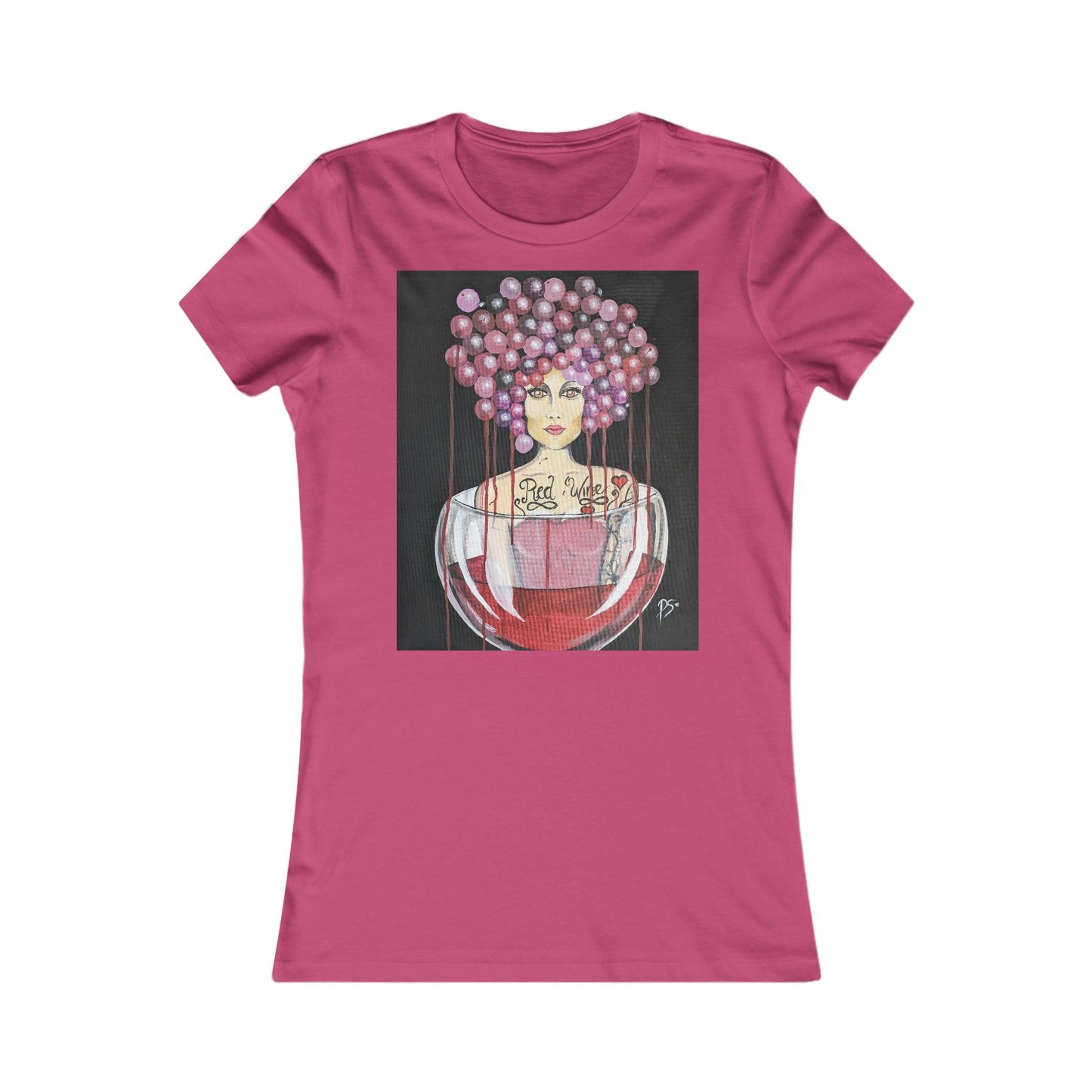 Red wine Lover - Women's Favorite Tee - Boozenbabes