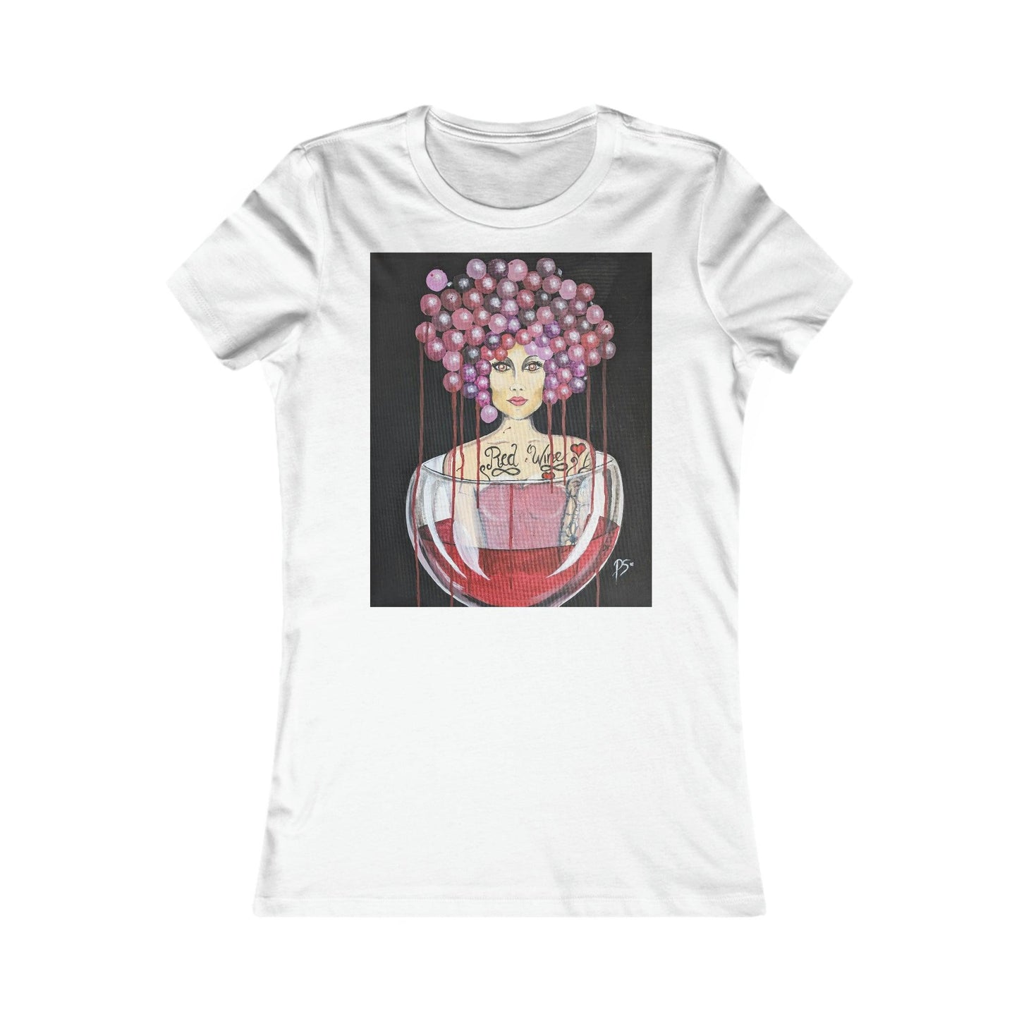 Red wine Lover - Women's Favorite Tee - Boozenbabes