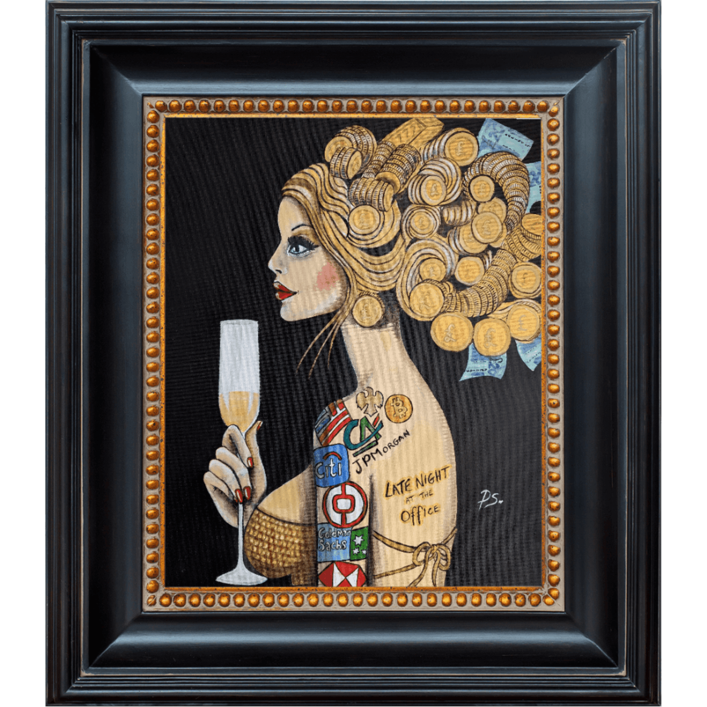 The Banker "another late night at the office" - Boozenbabes