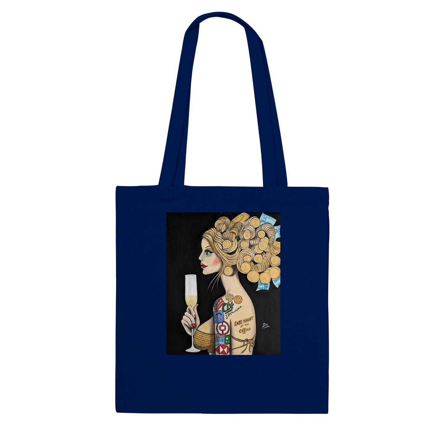 The Banker - Tote Bags - Boozenbabes