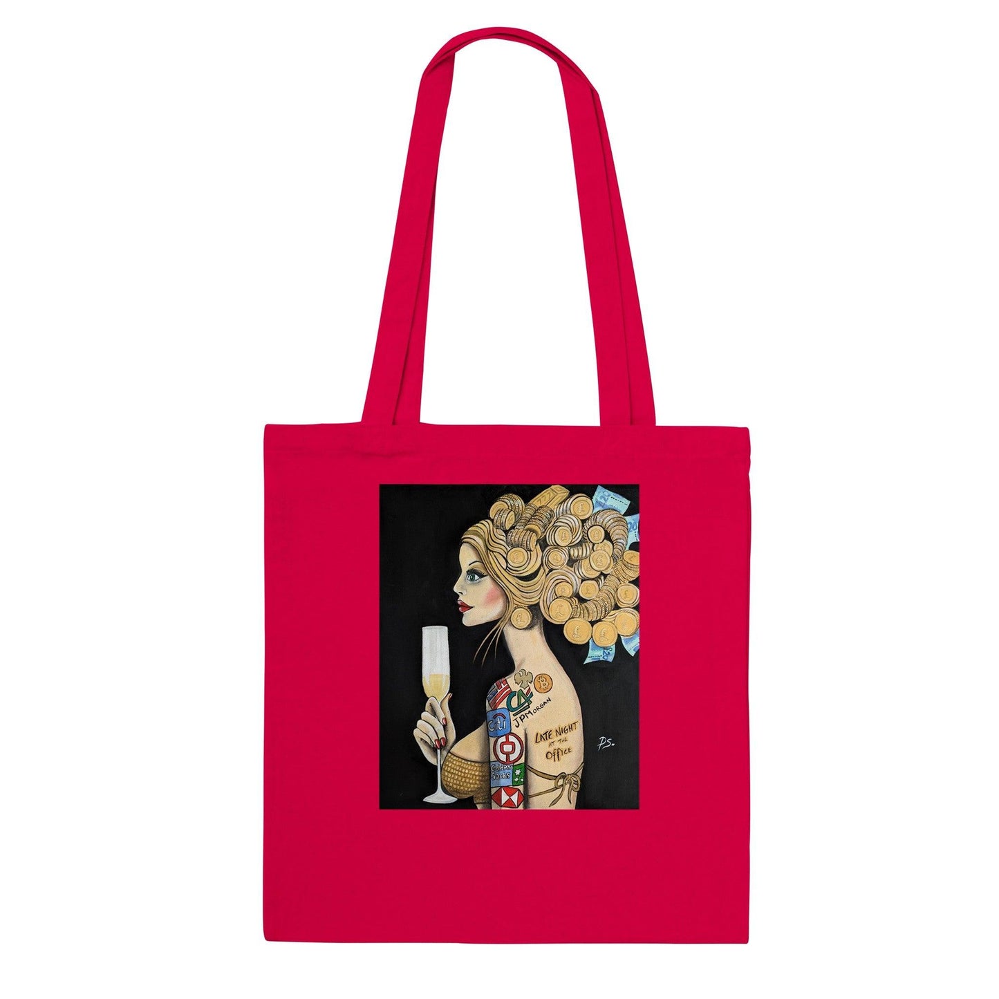 The Banker - Tote Bags - Boozenbabes
