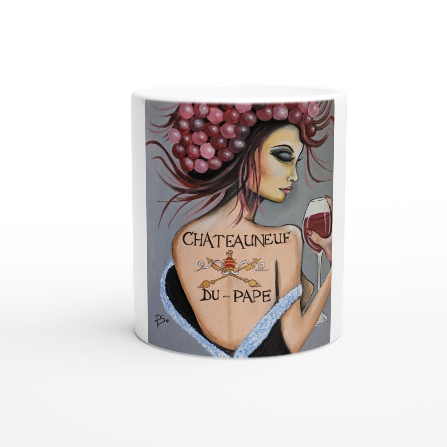 White 11oz Ceramic Mug - Boozenbabes