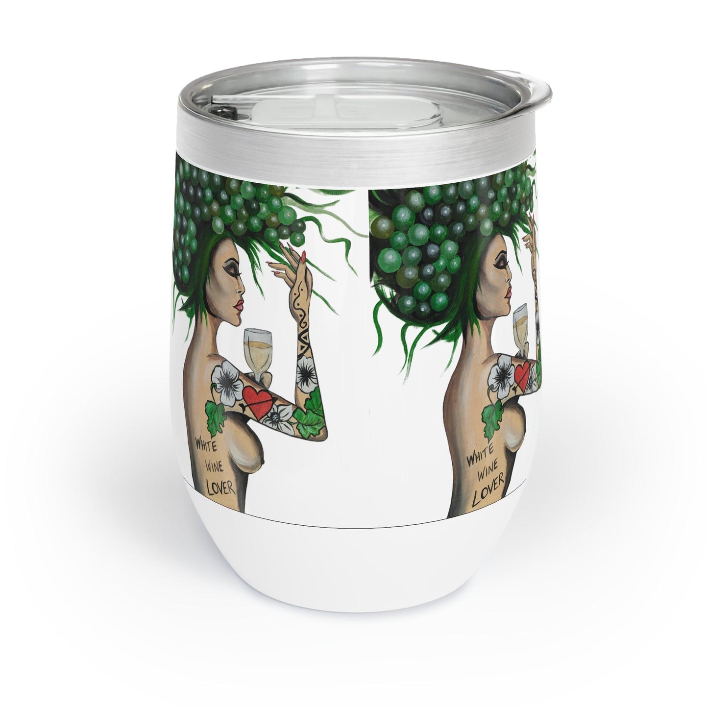 White wine Lover - Chill Wine Tumbler - Boozenbabes