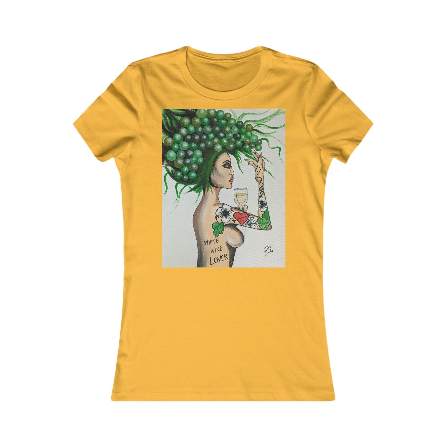 white wine Lover - Women's Favorite Tee - Boozenbabes