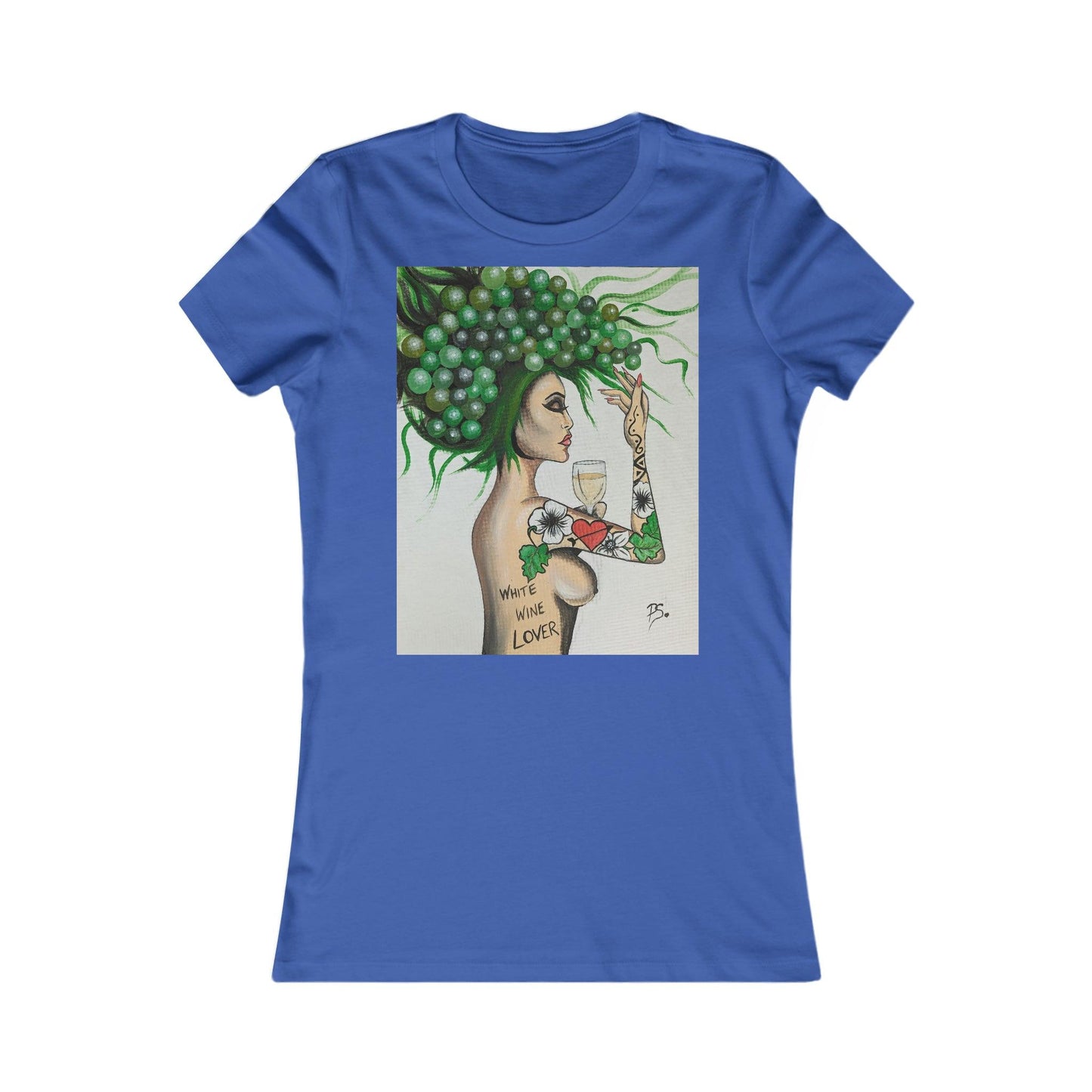 white wine Lover - Women's Favorite Tee - Boozenbabes