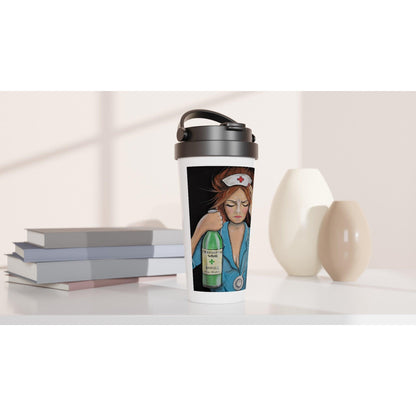 NHS Hell - 15oz Stainless Steel Travel Mug - Boozenbabes