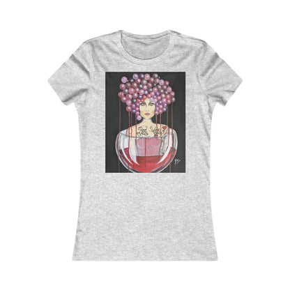 Red wine Lover - Women's Favorite Tee - Boozenbabes