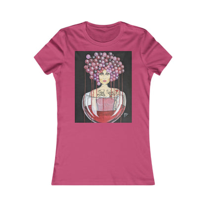 Red wine Lover - Women's Favorite Tee - Boozenbabes