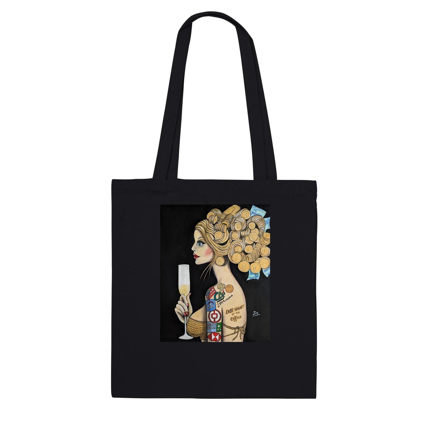 The Banker - Tote Bags - Boozenbabes